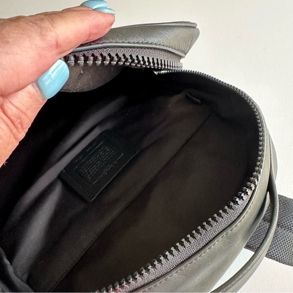 EUC COACH Westway Midnight/Black Unisex Backpack - Picture 7 of 8